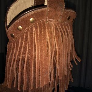 SHYANNE girls size 2 FRINGE SNIP TOE WESTERN BOOTS